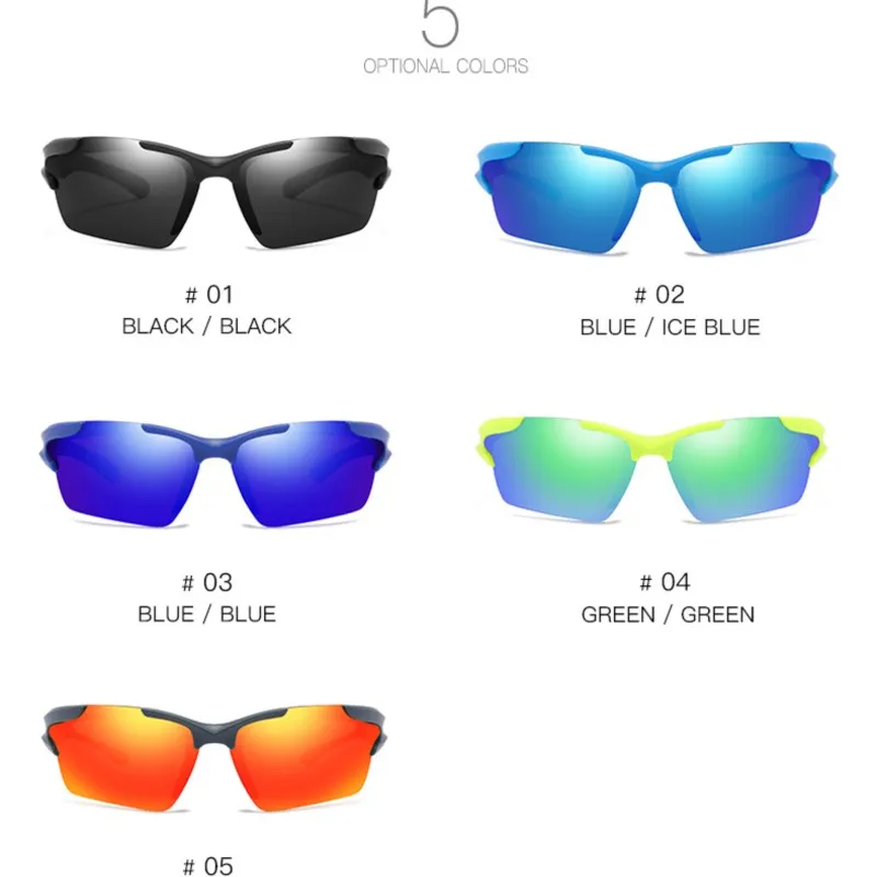선글라스 남성 여성 스포츠 선글라스 방진 안경 클래식 눈부심 방지 컬러 필름 운전 낚시 오토바이 러닝 여행