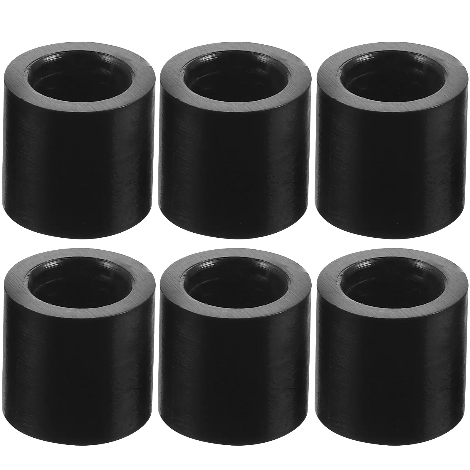 6 Pcs Billiard Cue Protective Cover Snooker Supplies Pool Supply Portable Replacement Ferrules Tips Plastic