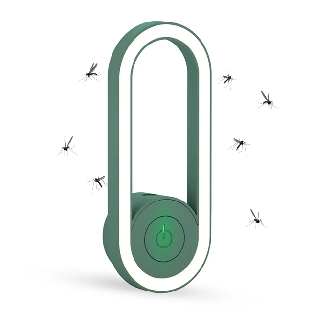 Ultrahangos Kártevő Visszaszorító Led-Es Éjszakai Szúnyoggyilkos Bug Zapper Lámpa Nem Mérgező Elektromos Szúnyog Otthoni Iroda Számára - Image 5