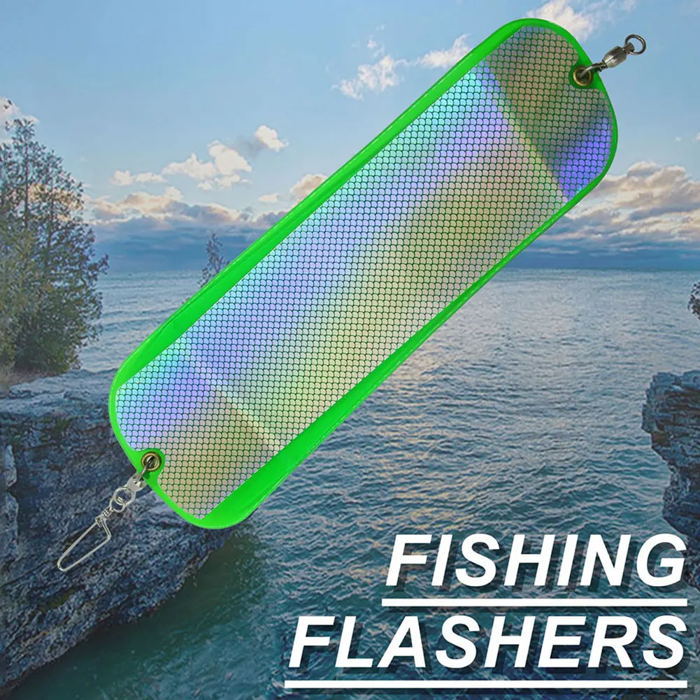 28cm Trolling Fishing Diving Flash Board Salmon Fishing Flasher Fishing Trolling Flasher for Trolling Salmon Fishing Accessories