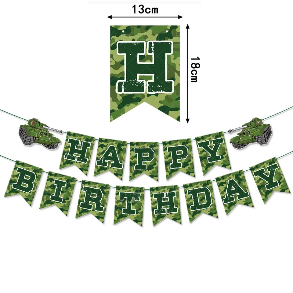Gyufise 24 decorazioni per cupcake a tema militare con soldato militare, glitterate, per feste di compleanno, decorazioni per torte e torte, colore: nero