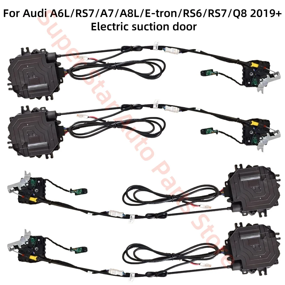 아우디 A6, A7, A8, E-tron, Q8, RS6, RS7용 자동차 전동 도어 클로저, 4도어 자동 도어 클로저, 순정 설치