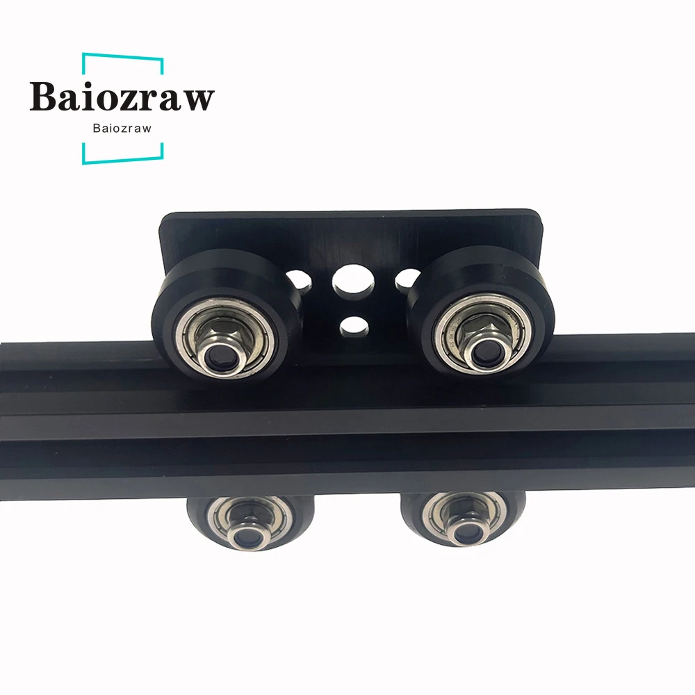 Aluminum Profile 1PCS 100-800mm V slot Aluminum Profile Extrusion For 3D Printer CNC Engraving Machine Shooting Track Woodworking DIY