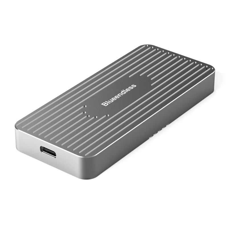 

68TA BLUEENDLESS .2 NVMe SDD USB for Thunderbolt3 40Gbps SSD SSD Enclosure External SSD Enclosure Disk Box