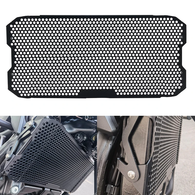Grille De Protection Radiateur Noir Pour Honda NC750X / NC750S 2014-2021 - Protège Des Débris, Optimise Le Refroidissement, Design Hexagonal Élégant