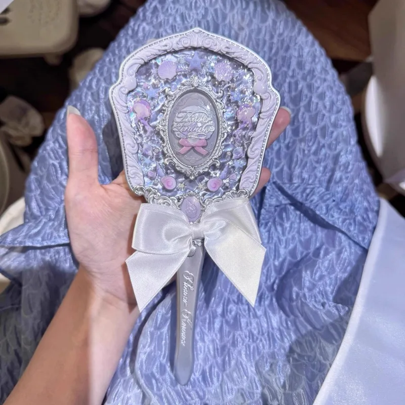 金色の花柄ハンドミラー Qoo10] FLOWER KNOWS 7周年限定ミラー ミッドサマーフェアリー