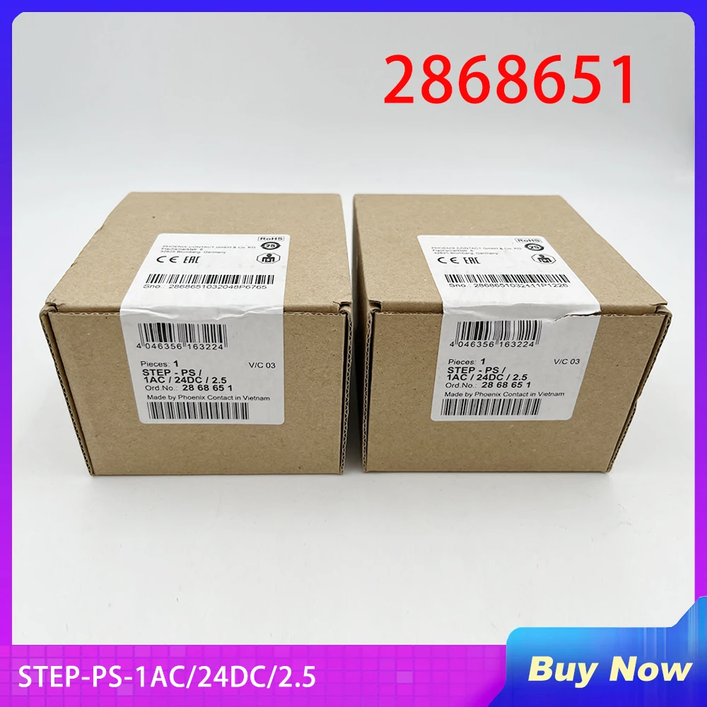 

2868651 For Phoenix Power supply Unit -STEP-PS-1AC/24DC/2.5