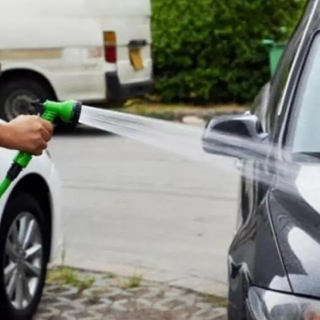 25 Ft Kerti Tömlő Kibővíthető Mágikus Rugalmas Víztömlő Eu Műanyag Csövek Spray -Puskával Az Autókertek Öntözéséhez - Image 3