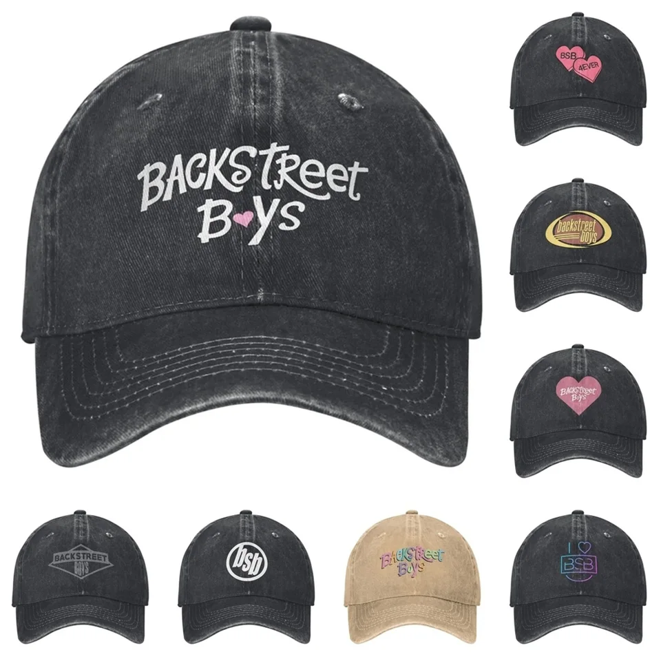 希少　バックストリートボーイズ　CAP キャップ　backstreetboys Backstreet Boys BSB Logo with Heart Baseball Cap Vintage