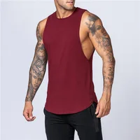 T-shirt en fibre de coton à séchage rapide pour hommes, haut précieux pour la salle de sport, le fitness, le basket-ball, la musculation, la course à pied, les vêtements décontractés 4