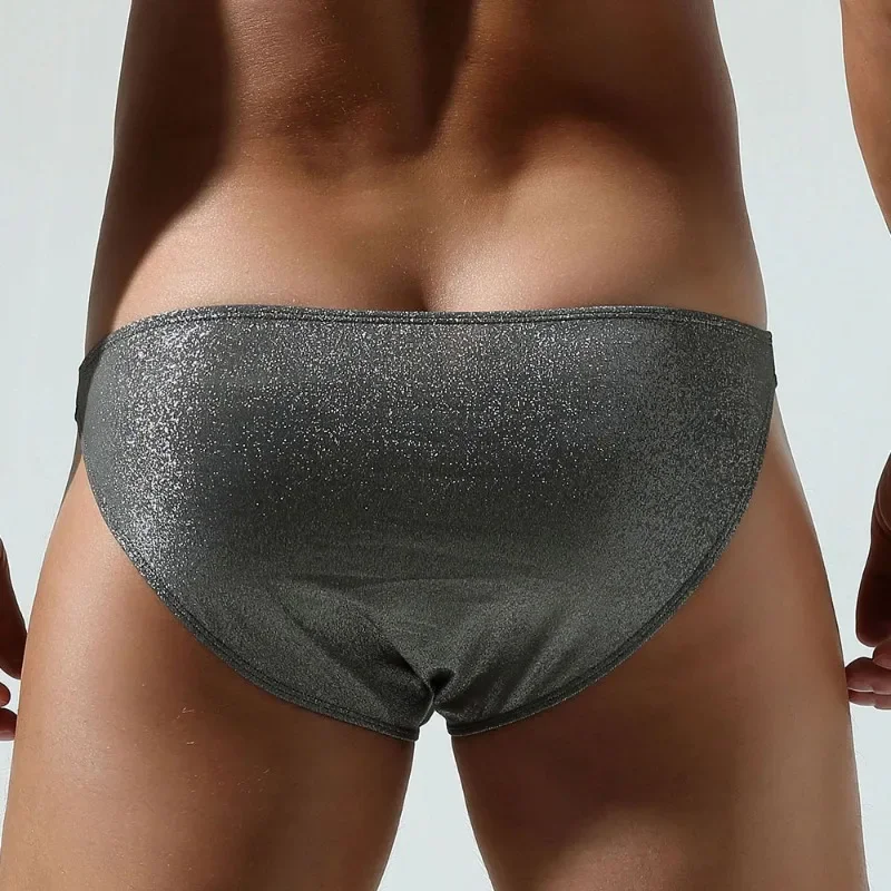 Solid color, stylish and simple, new bright color men's briefs men's briefs 21853267234 5