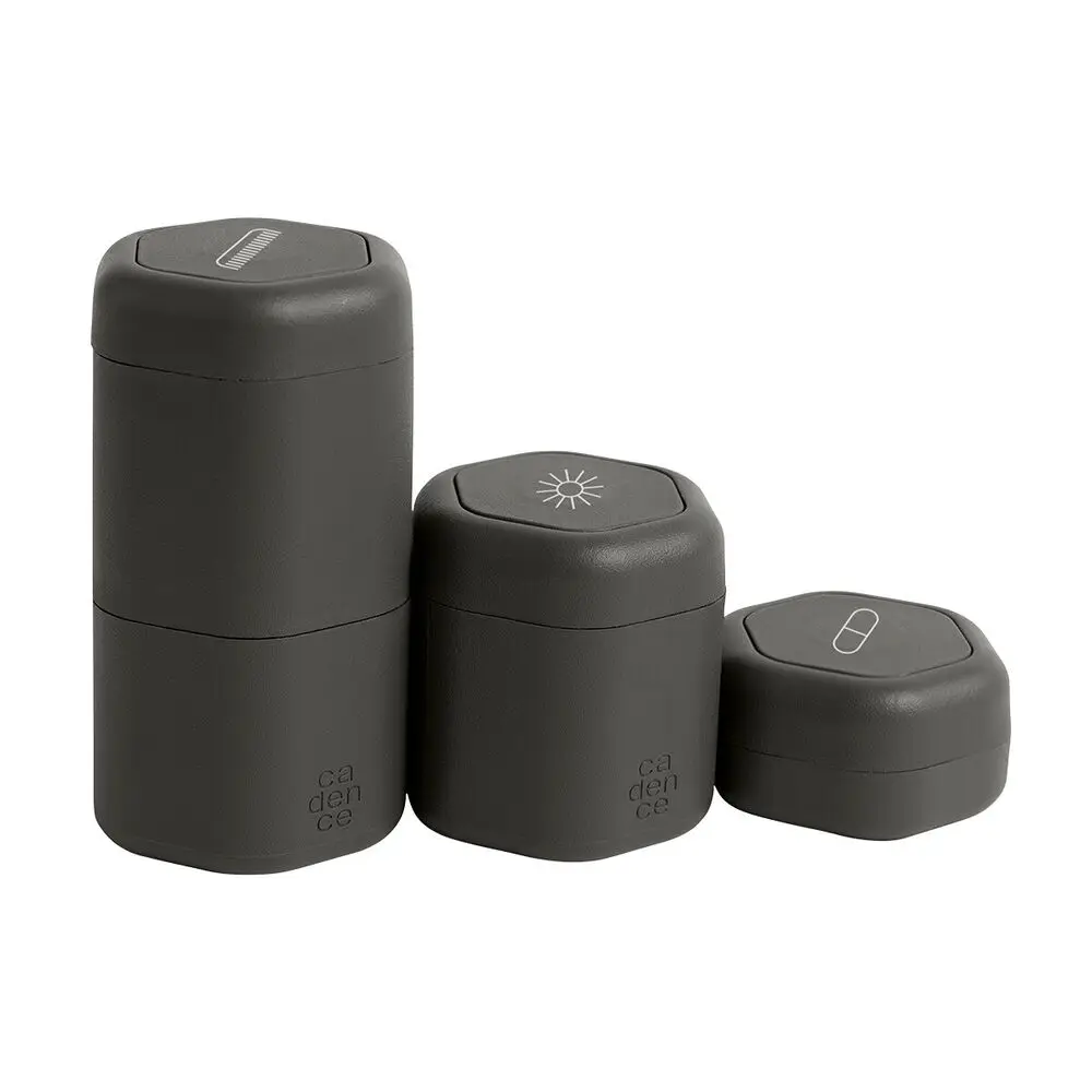 

Cadence Starter Capsule Charcoal Set of 3
