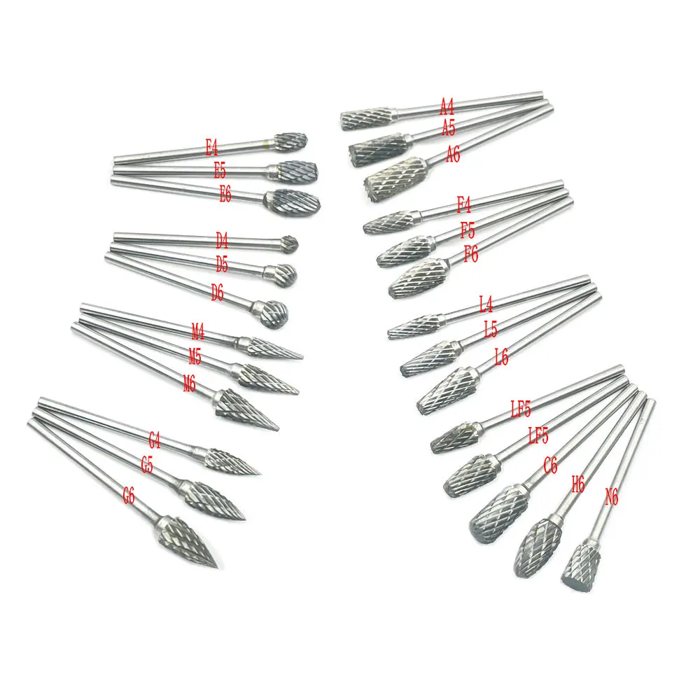 10 Fraises De Polissage Dentaire Carbure De Tungstène - Diam. 2.35 Mm - Neuf Pour Labo