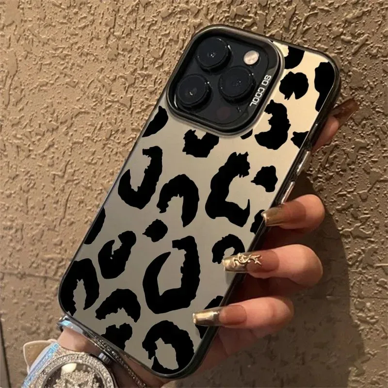 Leopard Print Matte Case for iPhone thumbnail 7