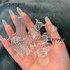 Creative Cute MINI Glass Vase Plant Hydroponic Terrarium Art Plant Hydroponic Table Vase Glass Crafts DIY Aromatherapy Bottle 1