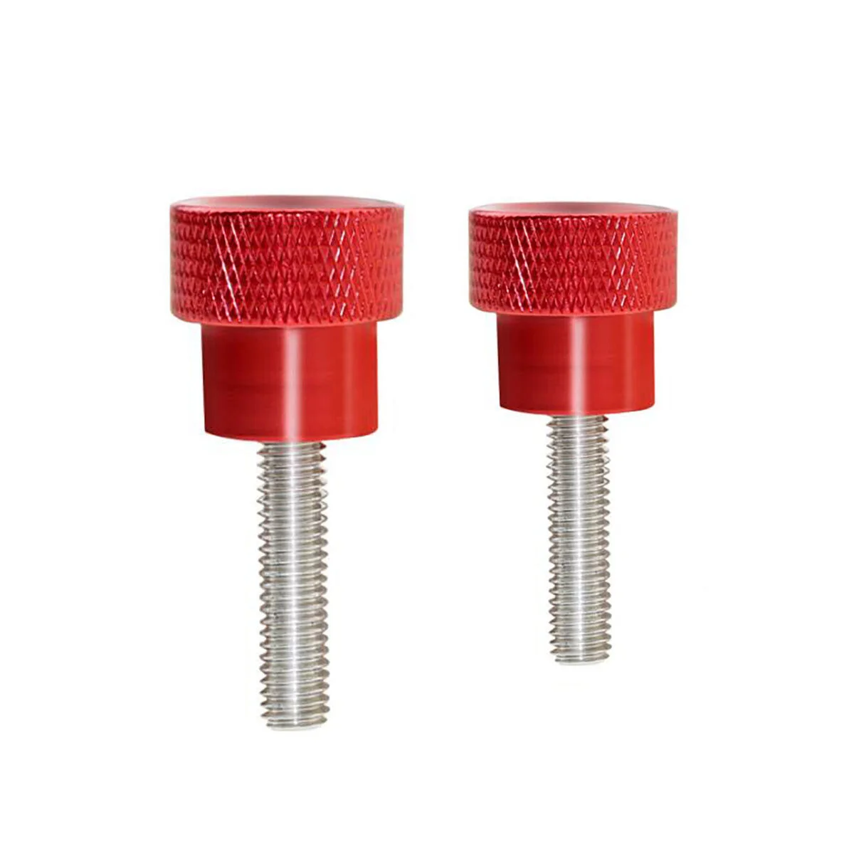  Tornillos de aleación de aluminio de color rojo vino M4 cabeza  alta perno moleteado perno de tornillo Tornillo Tornillos de torsión de  mano - (Tamaño: M4x70mm (1pcs)) : Industrial y Científico