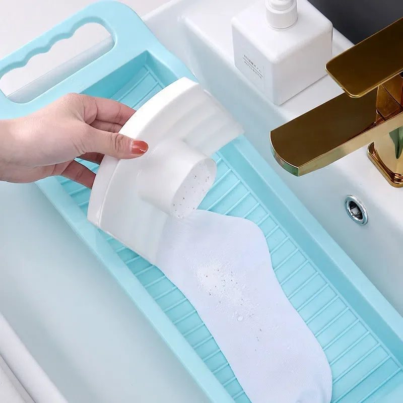 Laundry Board Washing Machine Portable washboard dormitory washing underwear socks washing machine Baby Clothes Clean Tool Laundry Products Scrubboards