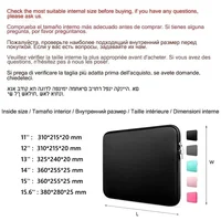 Juste souple pour ordinateur portable, accessoires pour ordinateur portable, Macbook, Huawei, Xiaomi, HP, Dell, Lenovo, 12 ", 13", 14 ", 15", 17 ", haute qualité 6