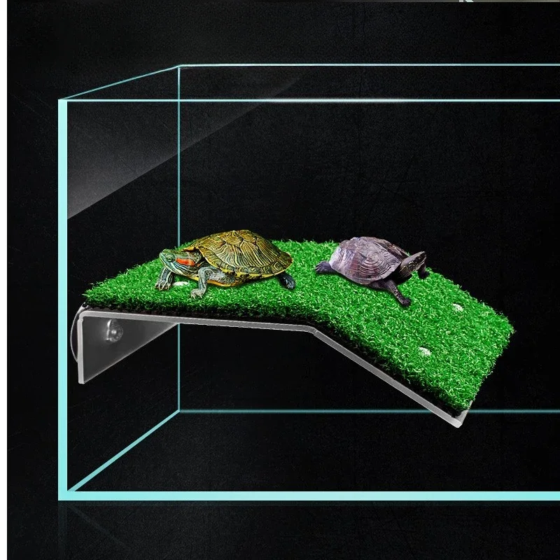 Household Convenience Turtle Bathing Platform Turtle Floating Island Aquarium Moss Island Climbing Frame Lawn Accessories