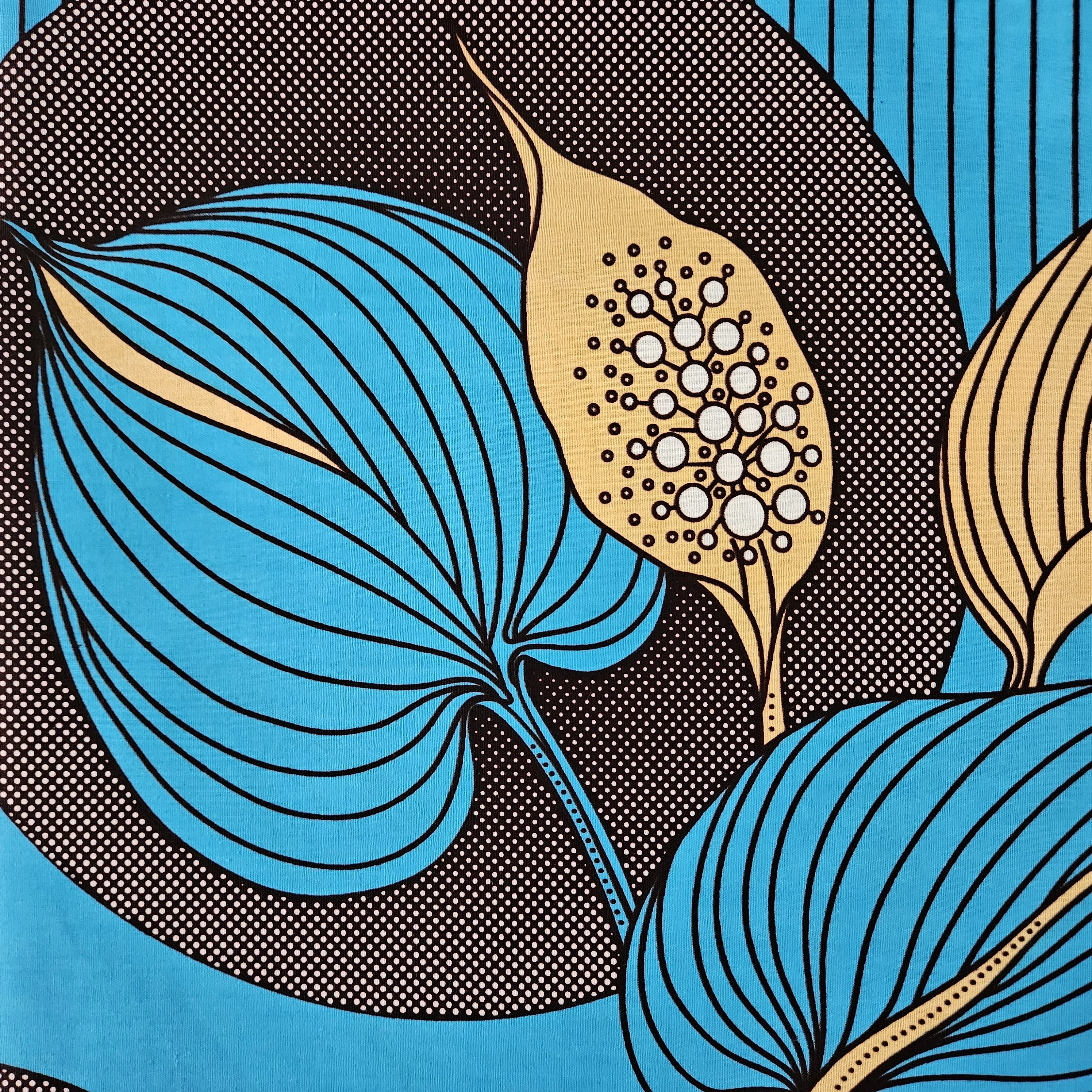 Item E2-3 Choose fashion design wax block prints fabric 6 yards