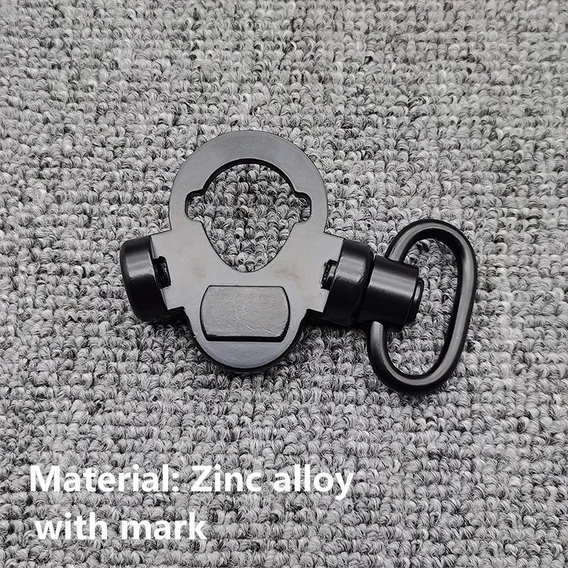 Tactical AEG Rear Clip Strap Strap Buckle QD Sling Mount Push Botton Adapter Fit For M4 M16