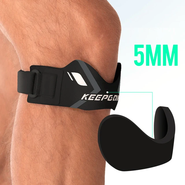 1PCS Patella Knee Strap Band for Knee Pain Knee Support Patella Stabilizer Braces Tendon Ergonomic Pad 4