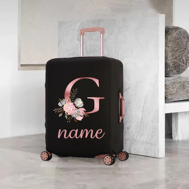 Personalized Travel Luggage Cover – Protective Suitcase Sleeve & Scratch Guard 5