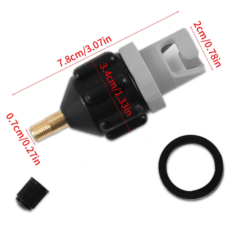 Air pump adapter Surfboard Air Pump Adapter Inflatable Stand Up Paddle Board Rubber Boat Kayak Valve Tire Compressor Converter Surfing Nozzle