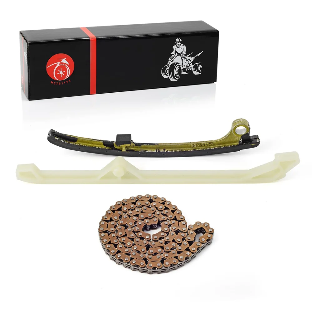 Nockensteuerkette und Spannführung für Honda 2003–2022, Pioneer 700 SXS 700 Big Red 700 MUV 700 Rincon TRX 680 Rincon TRX 650 – Detail 1