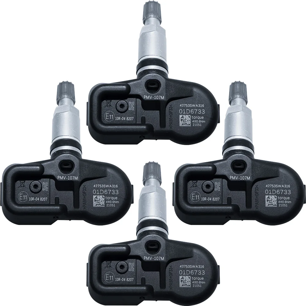 ڵ Ÿ̾ з  TPMS, 315MHz, ȥ ڵ 2008/01-2012/12 CR-V 2007/01-2011/12  , OEM 42753SWA316 42753SWAA53, 4 
