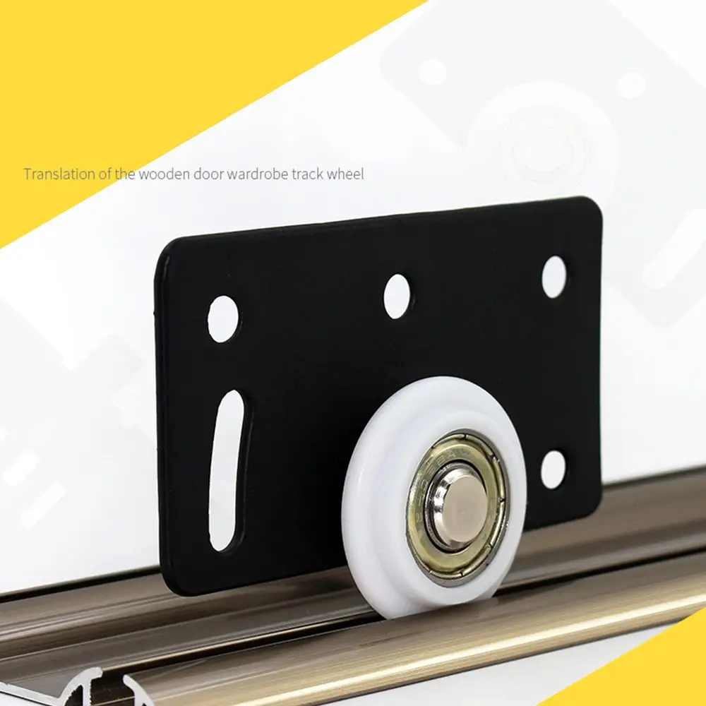 Description Picture 6 of itemDoor Rollers Stainless Steel Sliding Door Wheel Cabinet Nylon Pulley Hanging Wheel For Wardrobe Furniture Hardware
