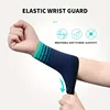 1pc Sports Wrist Guard: Knitted Compression Support for Men & Women's Basketball, Badminton, 2