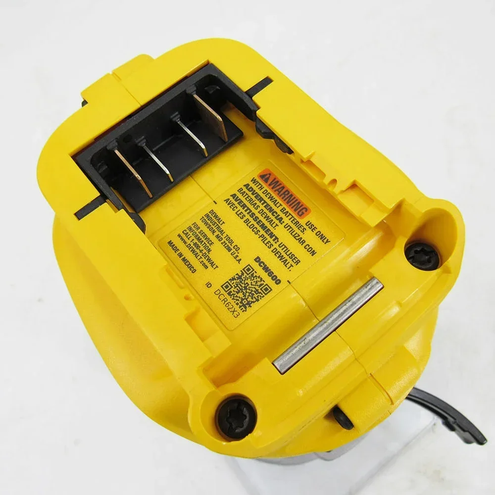 DeWALT DCW600 Cordless Electric Router Brushless 20v 25500pm Chuck 6.35mm CUT DIA 36mm for Cuting Universal 18v&60v Battery