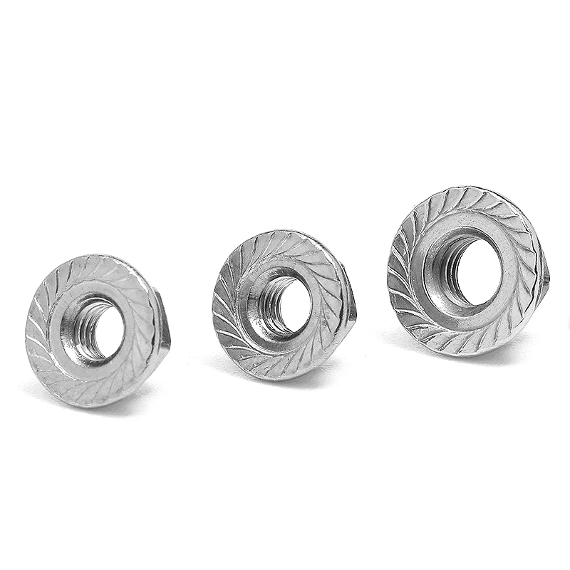 M6 M8 Metric Flange Hex Bolt and Nut Set 304 Stainless Steel / Black Zinc Plated Alloy Steel 10.9 Grade Screw Lock & Flat Washer screw bolt nut set hex nuts assortment kit screw washer nut kit