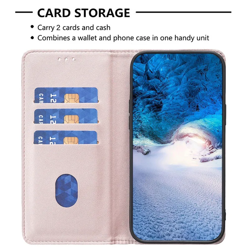 지갑 플립 커버 가죽 케이스, OPPO A78 A58 A98 A16 A54S A55 A54 A74 A94 A52 A92 A72 5G 마그네틱 카드 슬롯 충격 방지 가방