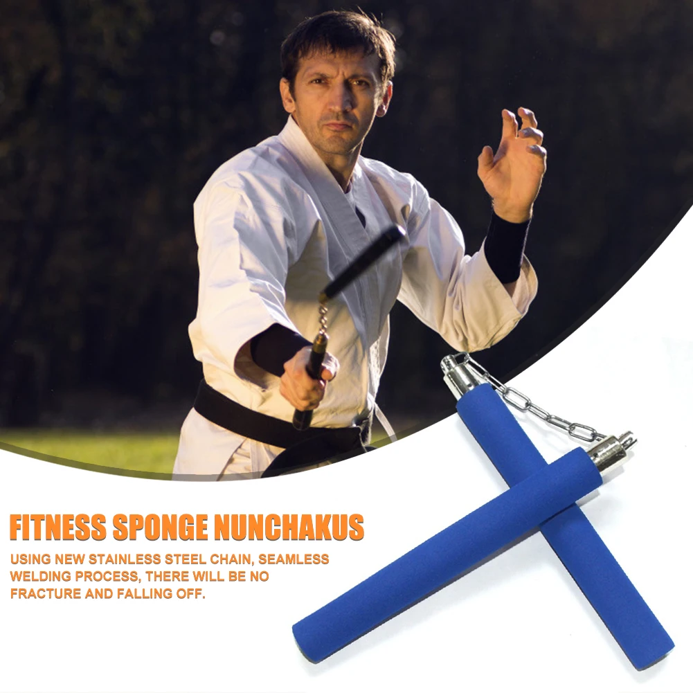 Fitness Nunchaku Martial Arts Sponge Kung Fu Practice Stick Chinese Equipment for Working-out Comfortable Decoration