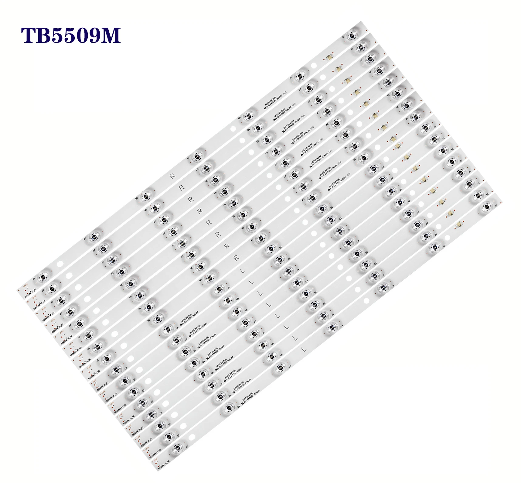 

LED Backlight strip For TX55AXW634 TX-55DX603E TX-55DX635E LC550EQY (SJ) (A5) BX-55S10E01 02 TB5509M M30900 LB55070 V2 V3