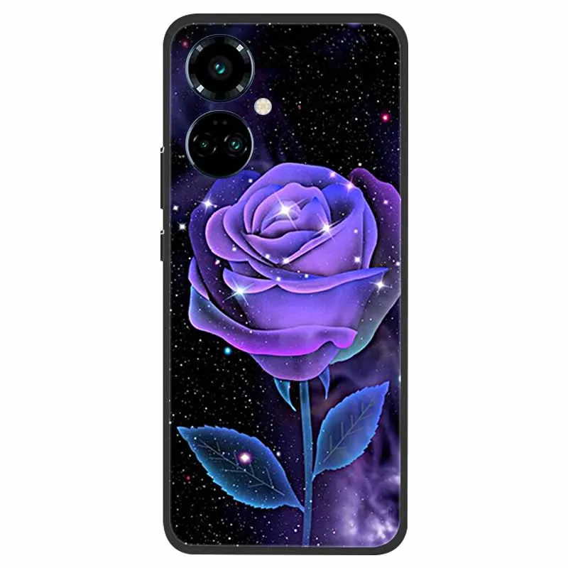 Tecno Camon 19 Shockproof Soft Silicone TPU Back Cover - Cute Design