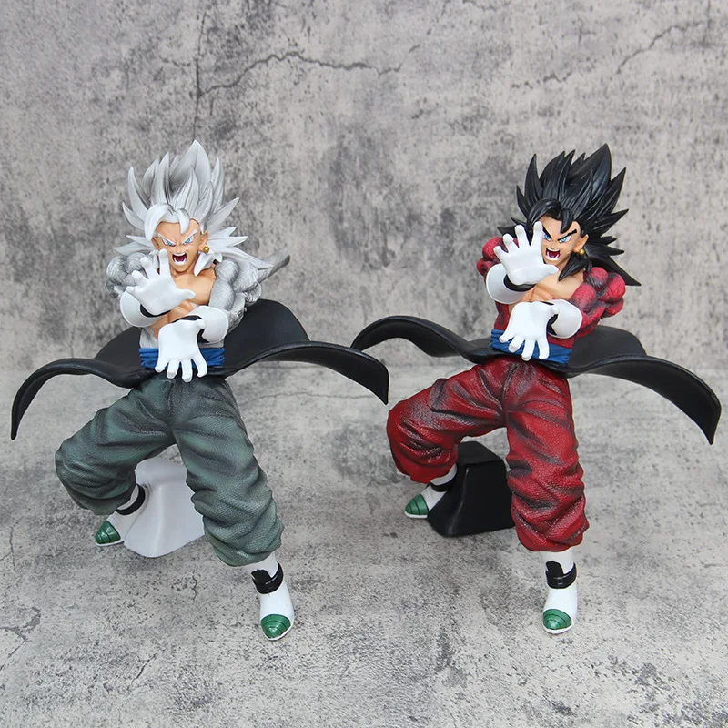 Dragon Ball Personagem Cabelo Branco Super Cinco Goku Modelo Estátua  Cosplay Toy Sala Decoração Menino Natal Presente De Aniversário