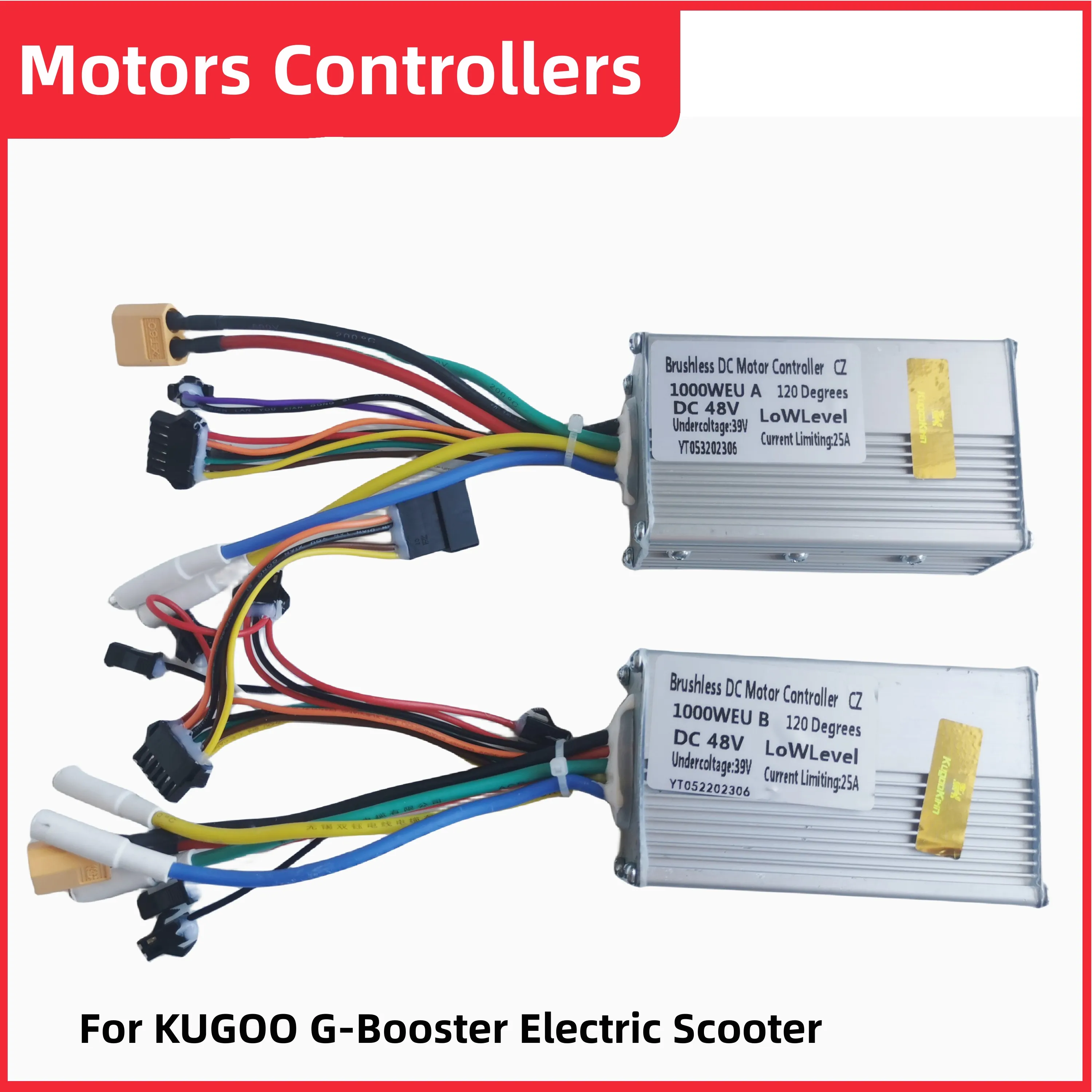 Kugoo G-Booster Motors Controller Scooter Elettrico Anteriore A E Posteriore B Controller Di Ricambio Sostituire Gli Accessori