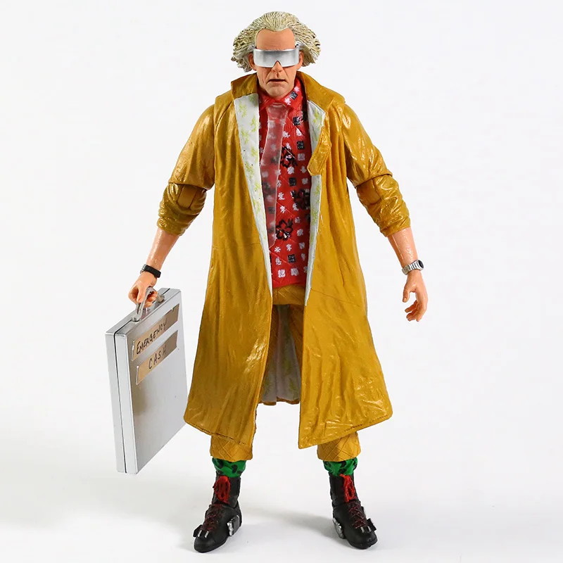 NECA Reel Toys Back to the Future Ultimate 'Doc' Brown Hazmat Suit 7 ...