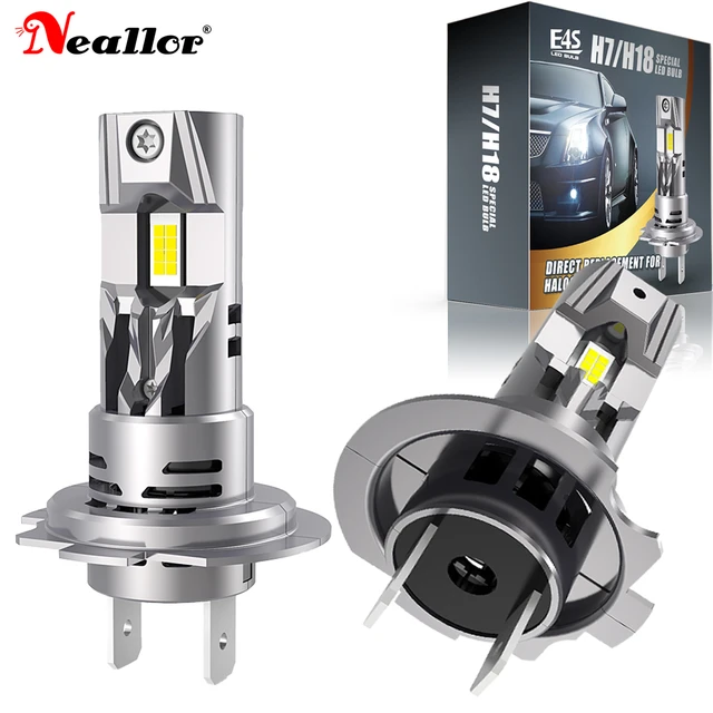 2pcs H7 Led Canbus 12V 55W Super Bright White Fog Lights Bulb High Power  Car Headlights Lamp Car Light Source Parking Moto Xenon - AliExpress