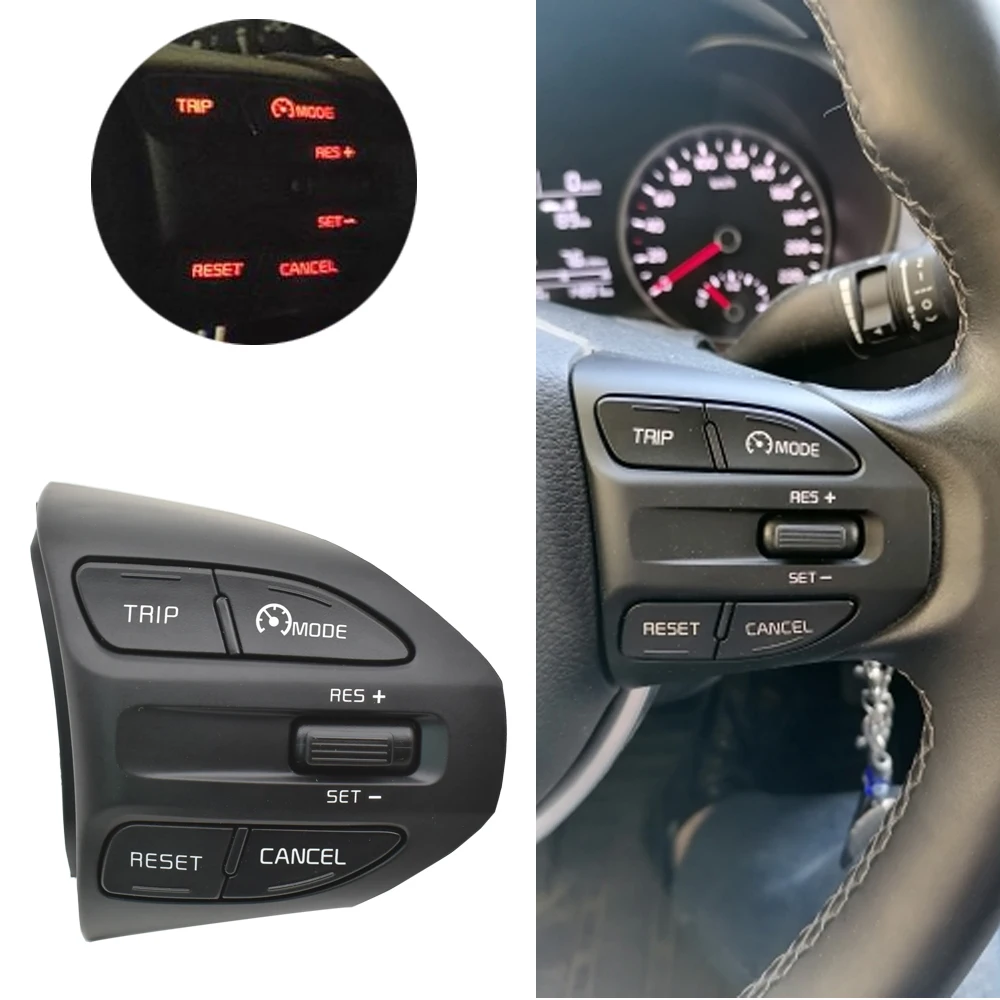 96720-H8020 Steering Wheel Buttons For Kia RIO 2018-2021 X-LINE K2 RIO 4 Cruise