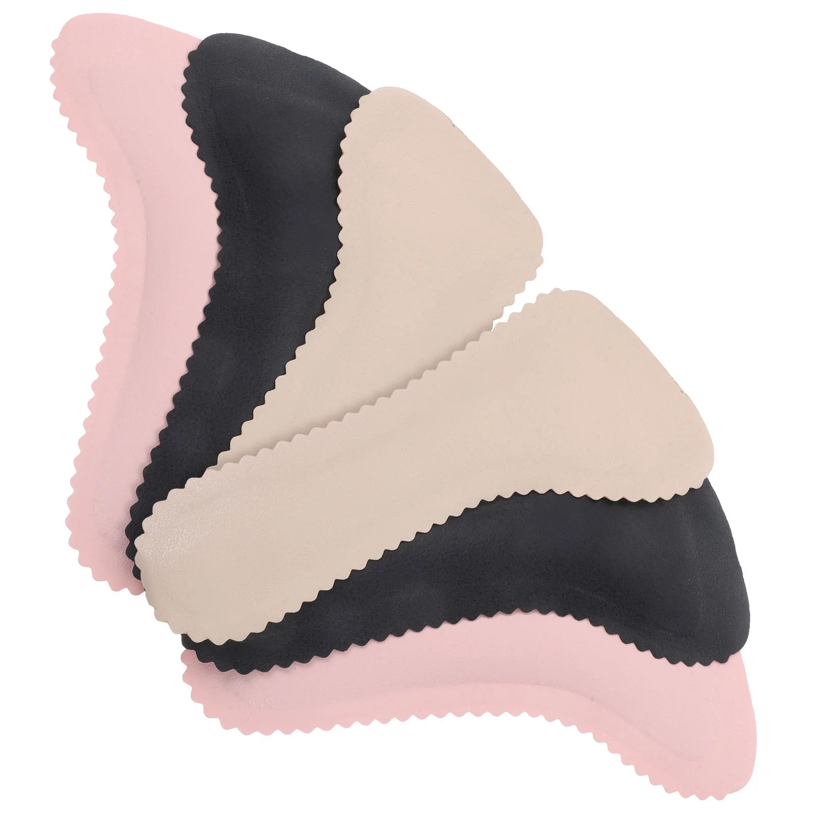 

3 Pairs Heels Women Chunky Anti-skid Foot Pads Insoles Accessory Replaceable Portable Comfortable Shoe Inserts Compact Miss