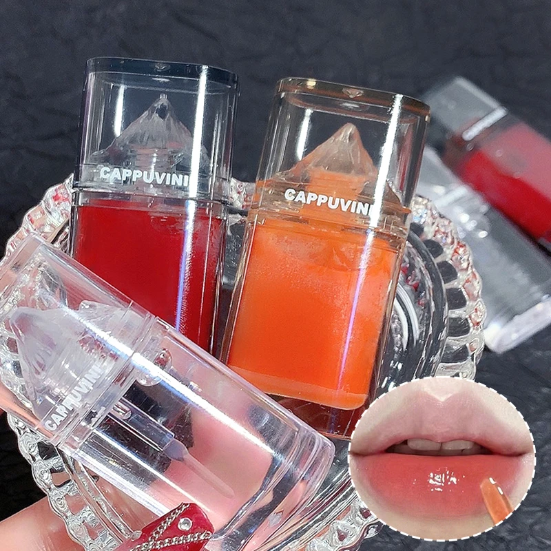 Lip Honey Lipstick Glass Transparent Lip Oil lip makeup lip glaze lip lacquer lip tint lip stain lip gloss lip oil lip plumper