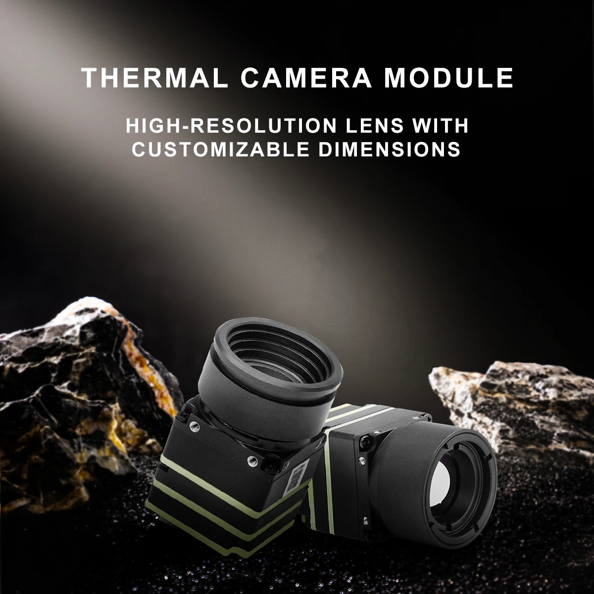 CVBS Analog FPV Drone Thermal Imaging Camera 6/9/13mm Lens