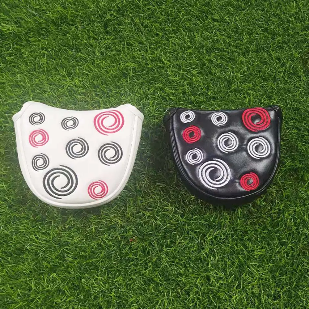 

PU Leather Protector Case Golf Training Equipment Golf Club Cover Putter Headcover Golf Mallet Putter Cover Golf Head Cover