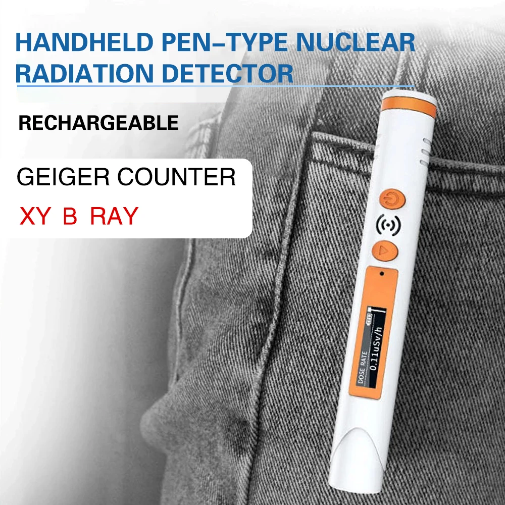 HFS-P3 Geiger Counter Nuclear Radiation Detector X-ray &gamma;-ray &beta;-ray Detector Marble Radioactivity Tester Personal Dosimeter radiation detector