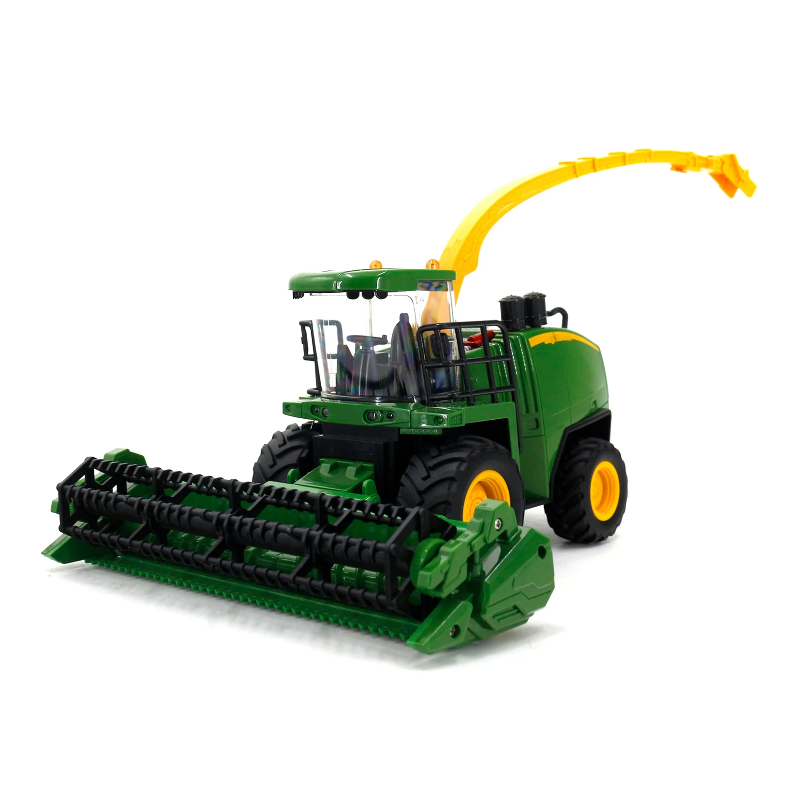 R/C-Traktor mit Anhänger 1:24 Lichter Grün, Spielzeug \ Traktoren