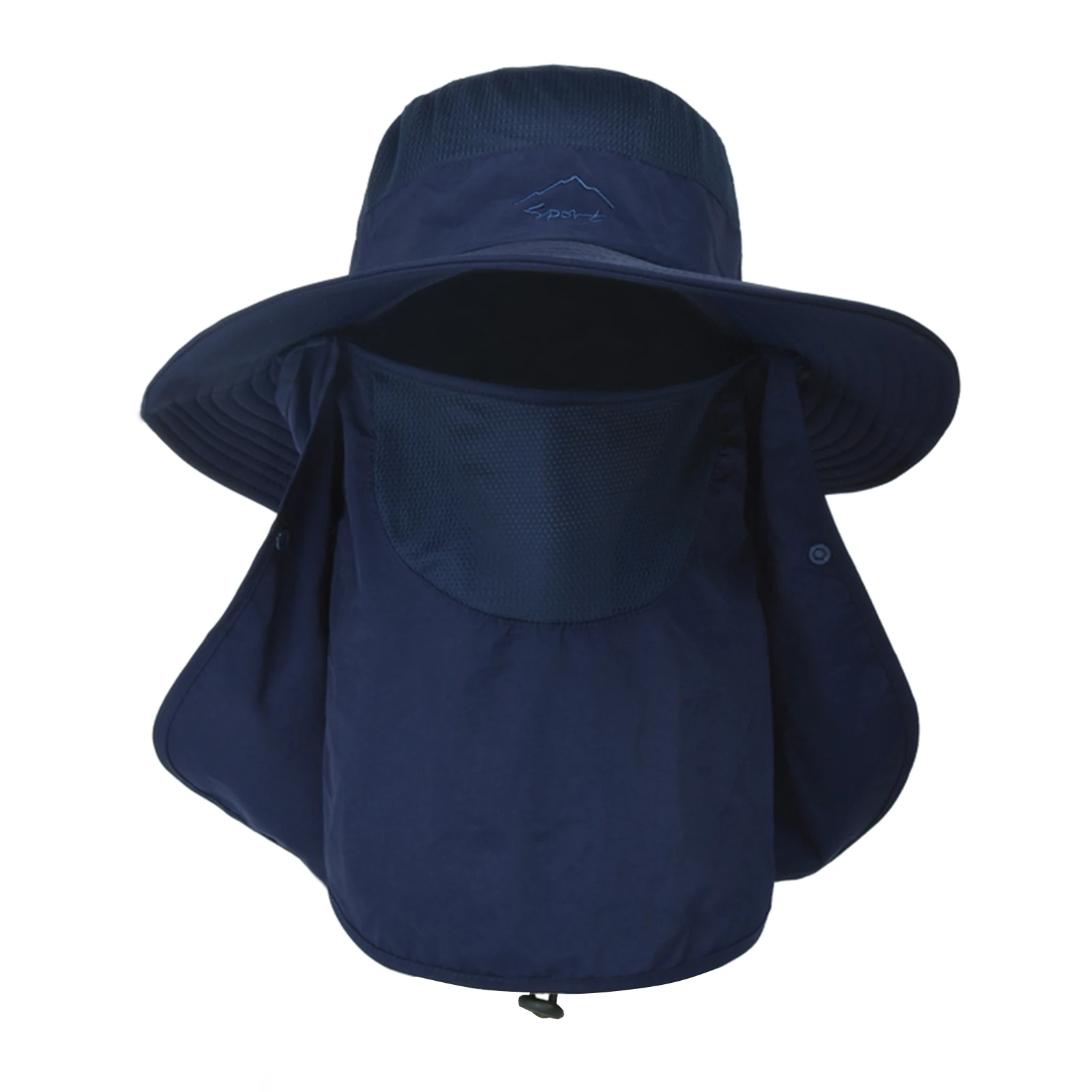 Chapeau De Soleil UV Randonnée - Rabat Nuque - Taille Unique Homme